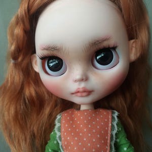 DHL free!* Reroot Blythe custom OOAK doll Foxy, natural hair