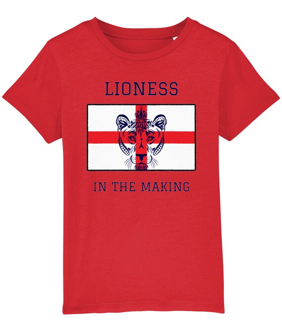 Girls Lionesses Football T Shirt england Football Girls T Shirt