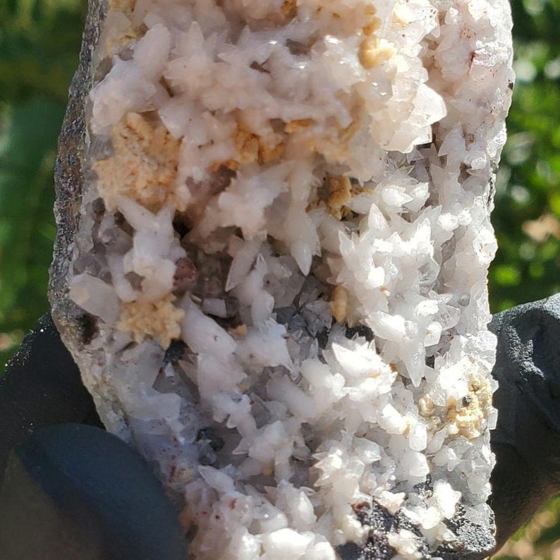 Quartz Hematite Pyrite Galena Dolomite Specimen 116g, Multi Mineral Cluster, Natural Crystal Display Piece image 6