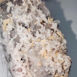 Quartz Hematite Pyrite Galena Dolomite Specimen 116g, Multi Mineral Cluster, Natural Crystal Display Piece image 15