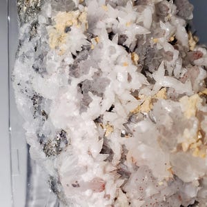 Quartz Hematite Pyrite Galena Dolomite Specimen 116g, Multi Mineral Cluster, Natural Crystal Display Piece image 2