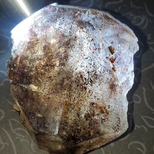 Smoky Skeletal Hematite, Purple Amethyst, Smokey, Quartz Lepidocrocite 68g