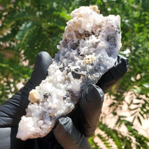 Quartz Hematite Pyrite Galena Dolomite Specimen 116g, Multi Mineral Cluster, Natural Crystal Display Piece image 4