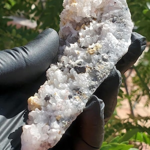 Quartz Hematite Pyrite Galena Dolomite Specimen 116g, Multi Mineral Cluster, Natural Crystal Display Piece image 9