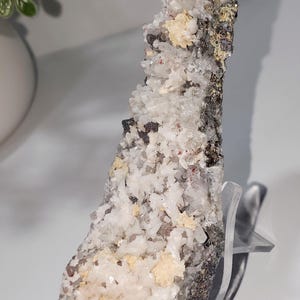 Quartz Hematite Pyrite Galena Dolomite Specimen 116g, Multi Mineral Cluster, Natural Crystal Display Piece image 13