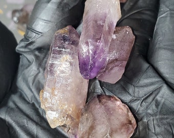 Namibia, Melody Stone Cluster Specimen Natural Raw super seven 4pc