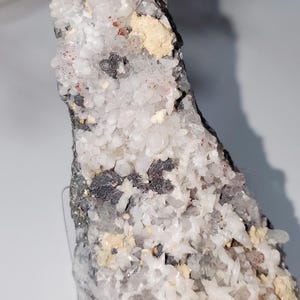 Quartz Hematite Pyrite Galena Dolomite Specimen 116g, Multi Mineral Cluster, Natural Crystal Display Piece image 18