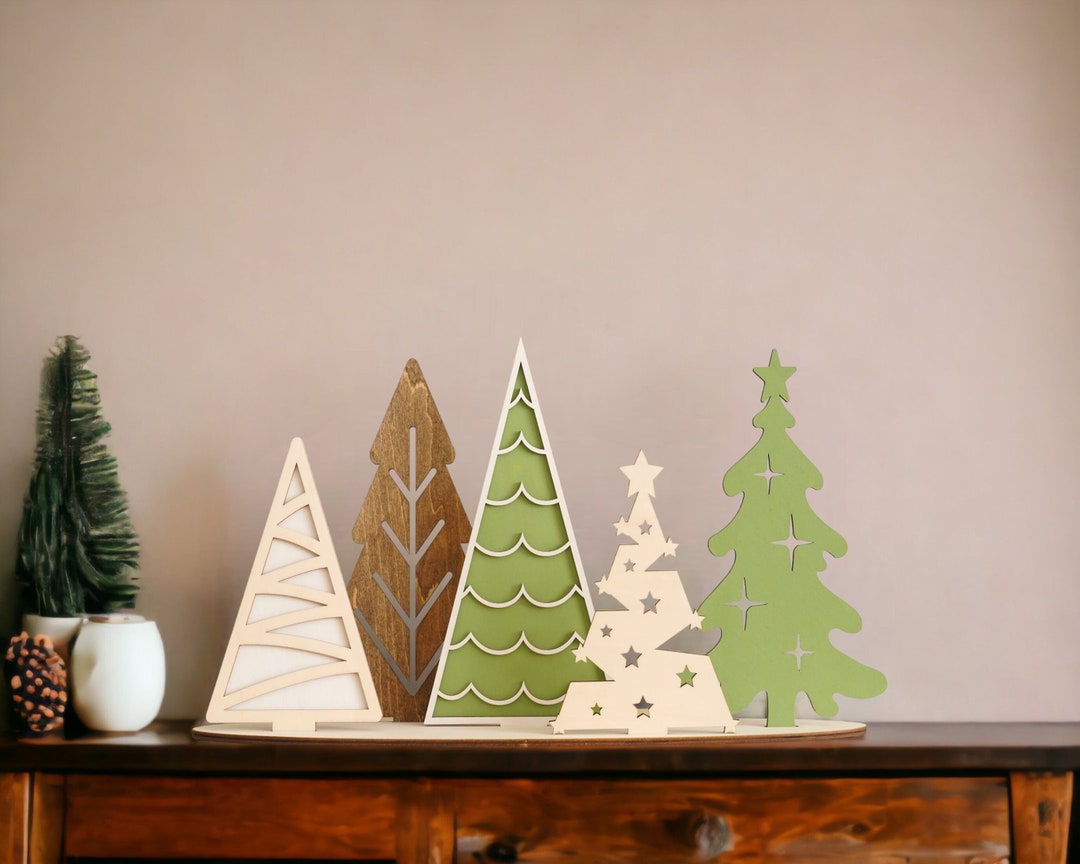 Wooden Christmas Tree, Christmas Decor, Modern Christmas, Popular Christmas,  Farmhouse Christmas, Xmas Tree Decor, Fireplace Decor G40 - Etsy