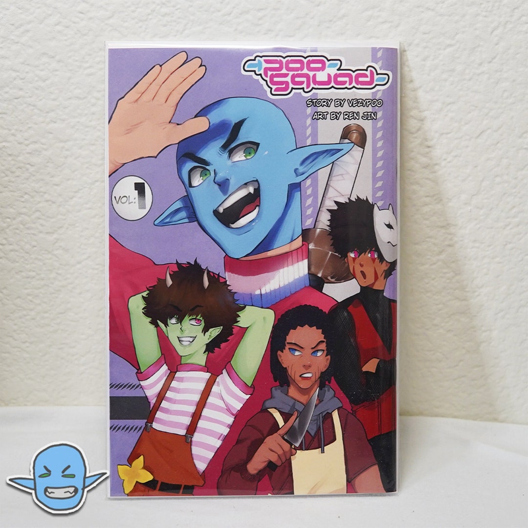 Poosquad Volume 1 Manga Story by Vezypoo Art by Ren Jin Poo Media