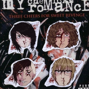 Autocollants MY CHEMICAL ROMANCE (la vengeance !)