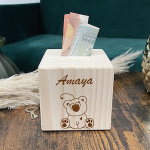 Spardose personalisiert, Spardose, Taufgeschenk, Spardose Kind, Baby, Personalisierte Spardose, Spardose Taufe, Geschenk Geburt, Sparschwein