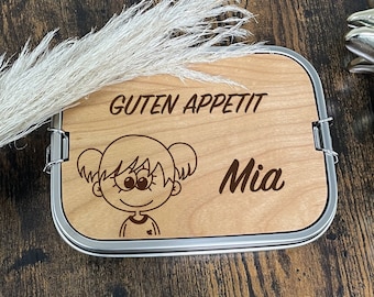 Brotdose Kinder, Brotdose Mädchen, Lunchbox Kinder, Brotdose, Lunchbox, Weihnachtsgeschenk, Kindergarten, Brotdose personalisiert, Kinder