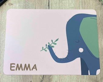 Podkładka personalizowana, podkładka z imieniem, podkładka personalizowana z imieniem, podkładka dla dzieci, podkładka z motywami zwierzęcymi, prezent