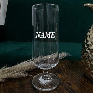 Beer glass with name, beer glass with engraving, men&#39;s gift, women&#39;s gift, beer glass personalized, beer gift, beer glass with handle & engraving