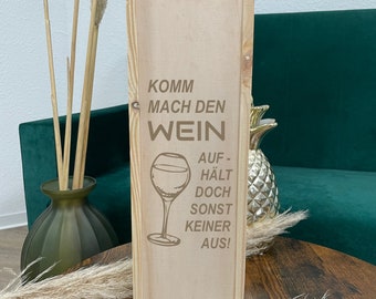 Weinkiste, Weinflaschenbox, Weinflaschenkiste, Weingeschenk, Weingeschenk Hochzeit, Hochzeitsgeschenk, Geburtstagsgeschenk, Weinliebhaber