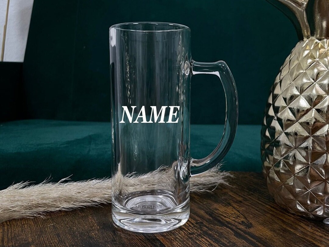 Beer Glass With Name, Beer Glass With Engraving, Men's Gift, Women's