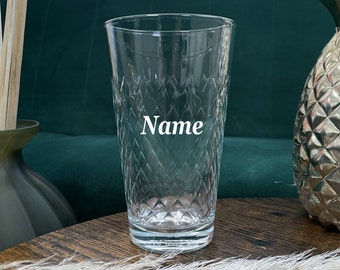 Bicchiere da sidro con incisione, tazza da sidro con incisione, bicchiere da sidro con incisione del nome, bicchiere da sidro inciso, bicchiere da sidro personalizzato