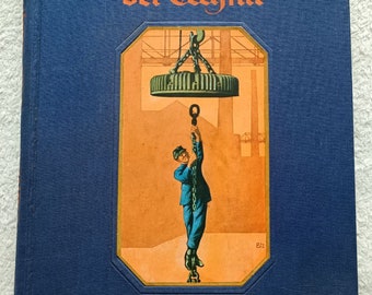 Antiek boek uit het begin van de 20e eeuw vintage boeken decor, antieke boeken, vintage antiek boek, boeken uit de jaren 1900, antieke boeken uit de jaren 1900, zeldzame 1927