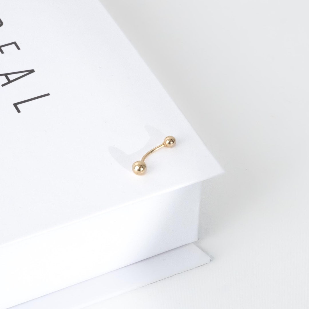 Rook Earring, 14K Gold Rook Piercing, Rook Jewelry, Rook Piercing ...