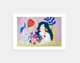 Neuanfang - Illustration 30x40cm