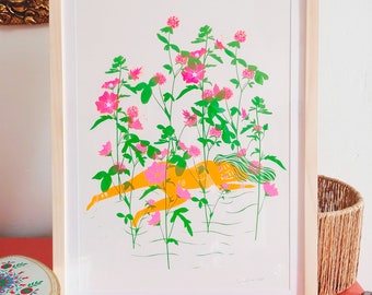 SPRING - Screenprint 30x40cm