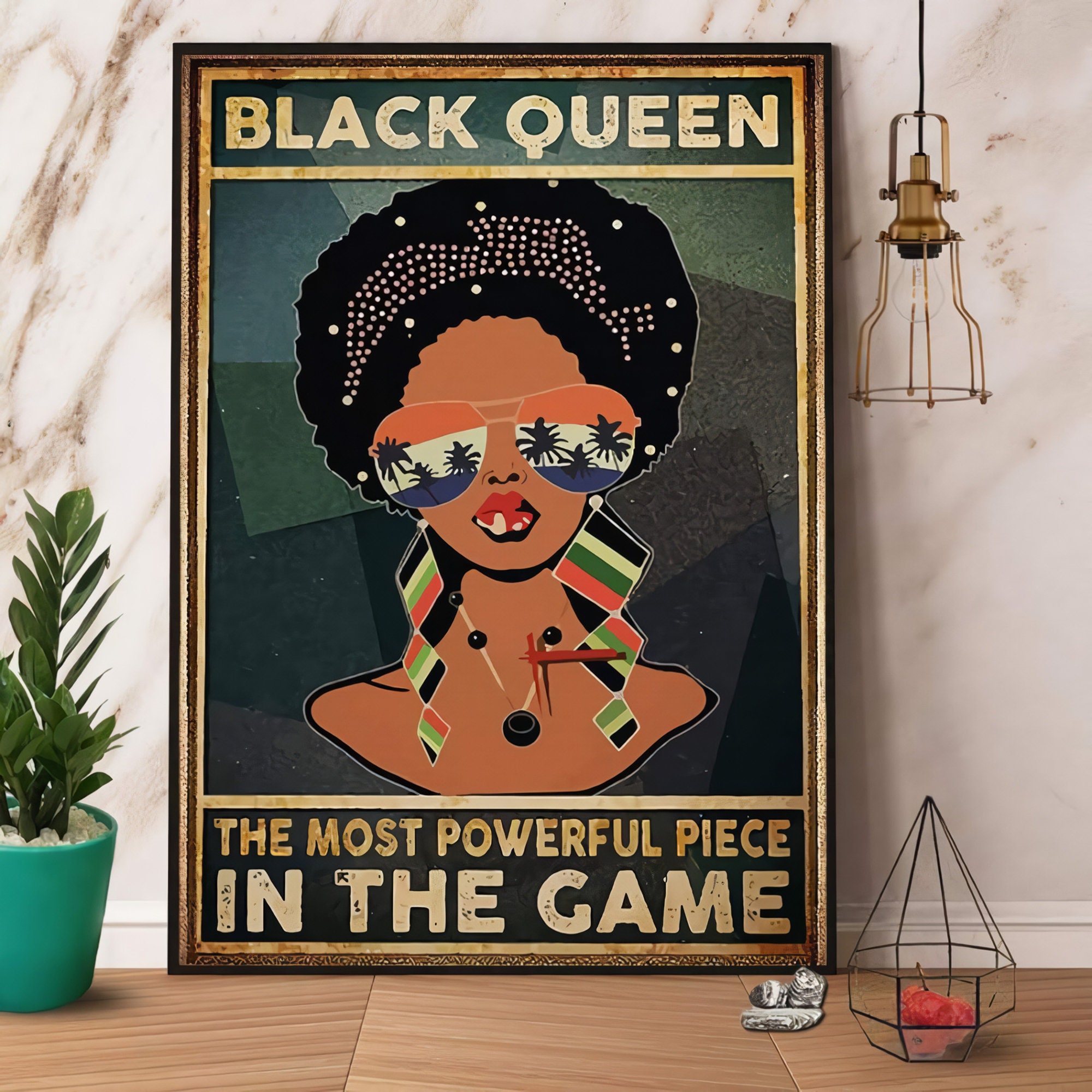 Black Queen the Most Powerful Piece in T Graphic by TrendyCreative