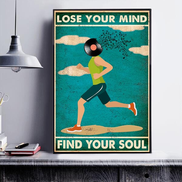 Running Wall Decor Etsy
