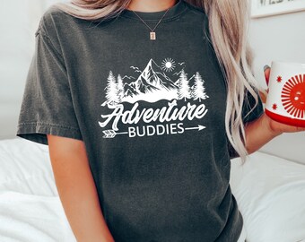 Adventure Shirts, Adventure Buddies Shirt, Nature Lover Shirt, Matching Camping Shirts, Family Vacation Shirt, Camp Matching Shirts