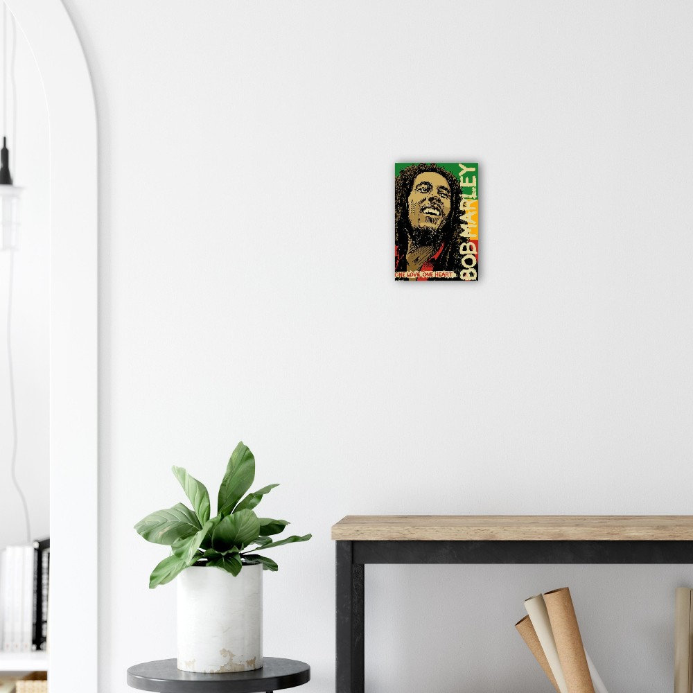 Pyramid America Bob Marley Poster - Bob Marley Colors - (11 x 17 Inch)  Music Room Decor Ideal for Bedroom Decor, Home Decor, Office Decor,  Playroom