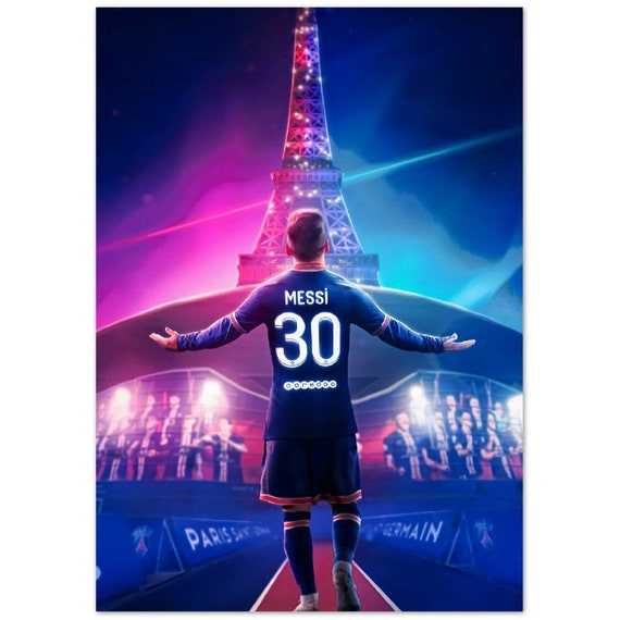 Lionel Messi New Sport Jersey Paris Saint-Germain PSG Messi No. 30