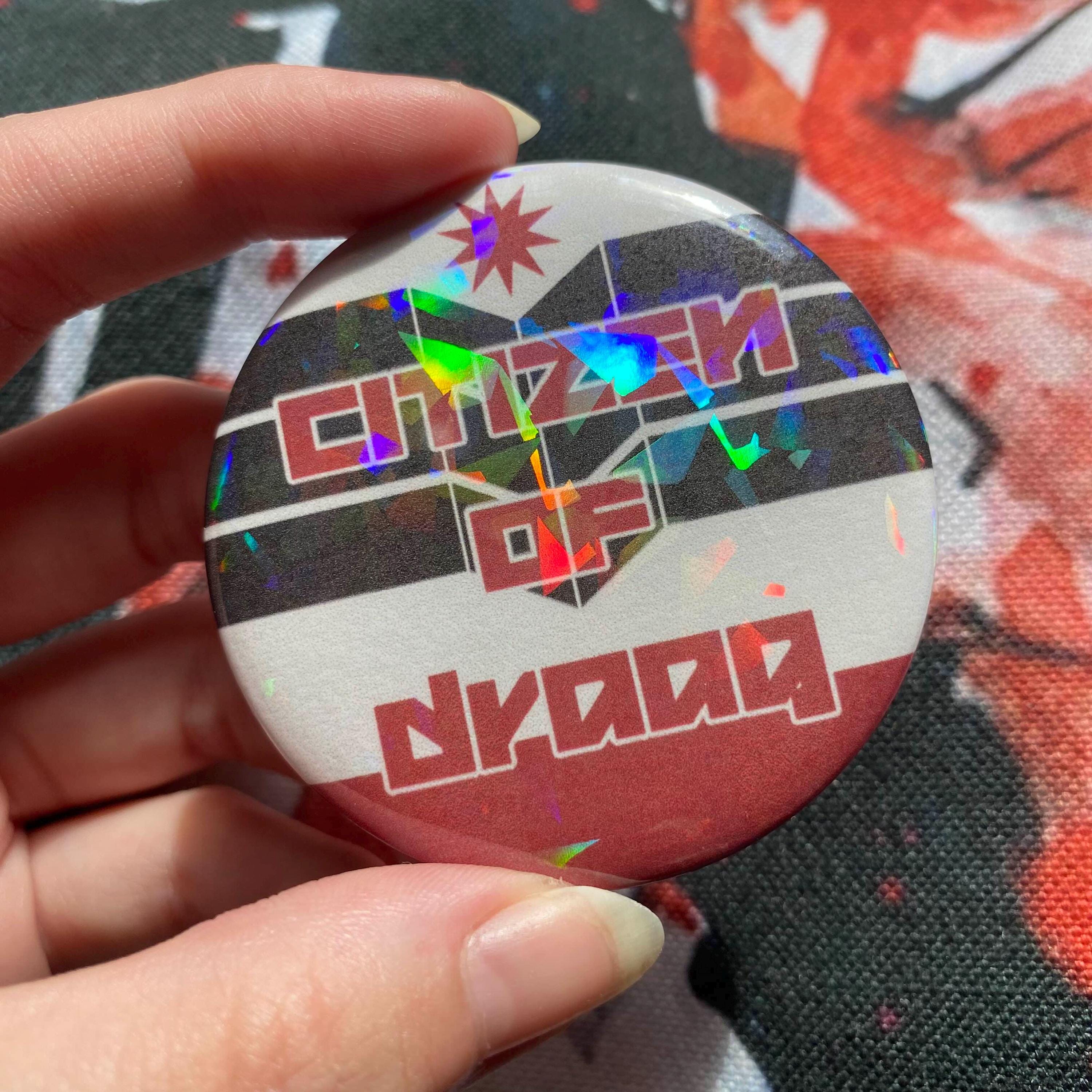 Citizen of Draag Holo Badge - My Chemical Romance Long Live the Black ...