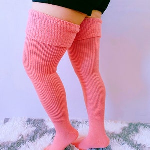 Plus Size Socks/Thigh High Socks/Thigh High Stockings Socks Only