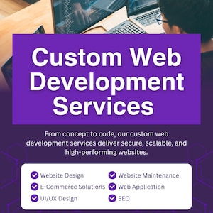 Custom WordPress Website Design | Business Development, Modern E-Commerce Solutions