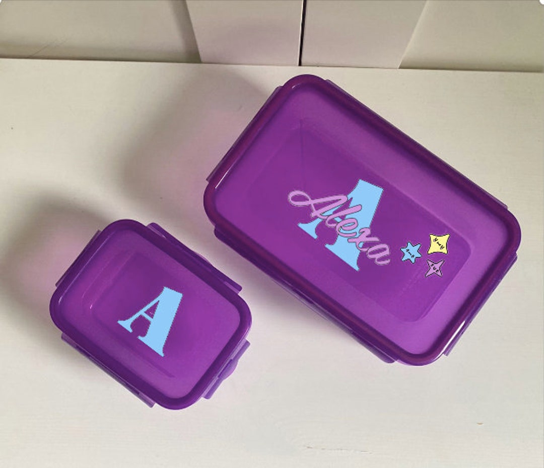 Personalised Lunch Box and Snack Pot / Back to School Kids Lunch Box