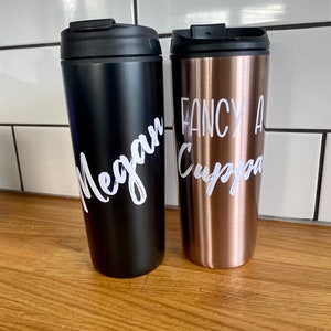 Personalised Travel Mug I Drinks Cup I Hot or Cold Cup