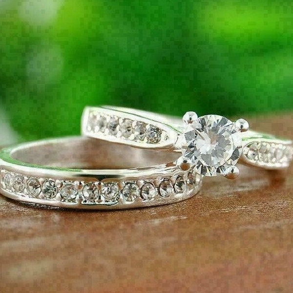 Anniversary Ring Set Etsy