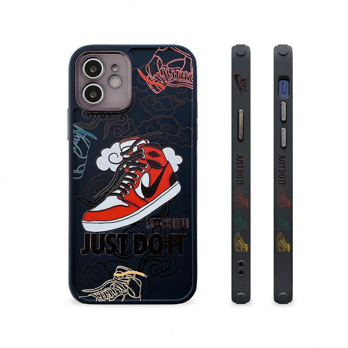 Nike Air Jordan Iphone Case for Iphone 14 TPU Material Etsy