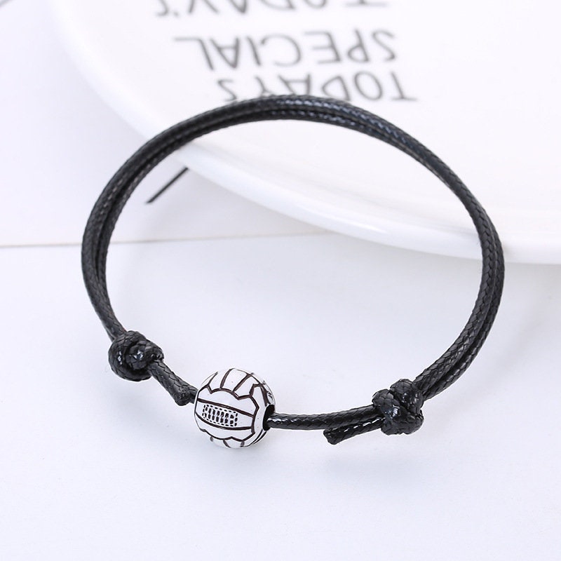 Sport Style Adjustable Braid Rope Bracelets Basketball Soccer - Etsy