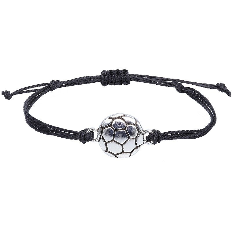 Sport Style Adjustable Braid Rope Bracelets Basketball Soccer - Etsy