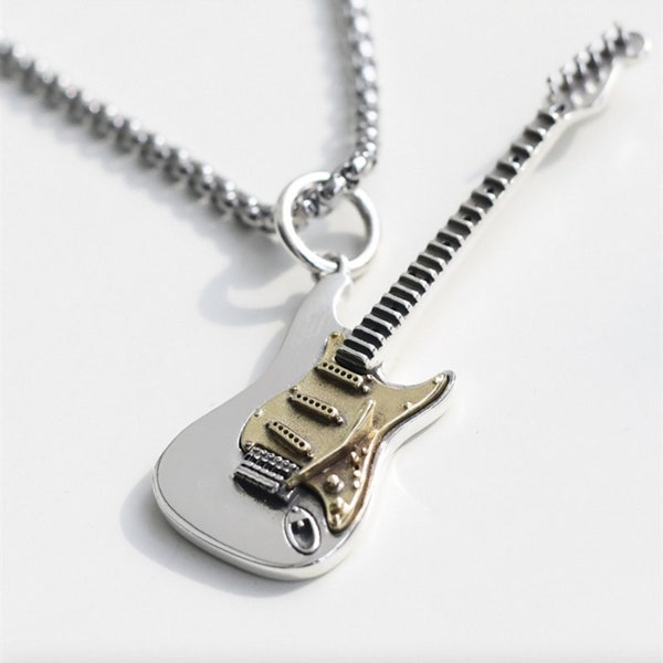 Guitar Necklace - Etsy
