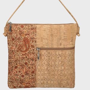 Crossbody bag, Vegan Leather, Shoulder Bag, Gifts for women, Cork bag, Birthday gift for Girlfriend, Auntie, or Friend