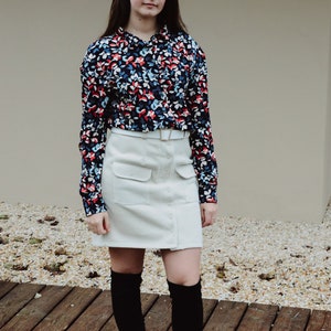 Molly PDF sewing pattern, flowing shirt