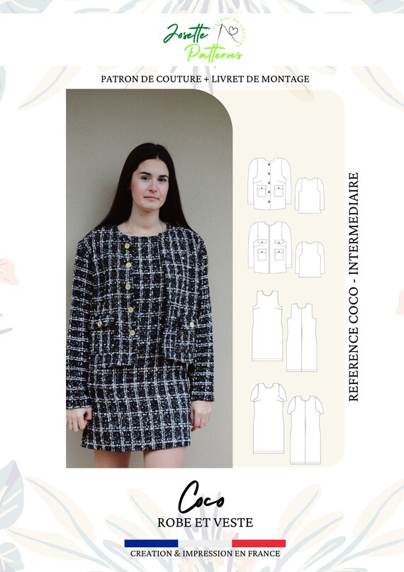 Dahlia - Womens Top / Short Set - Josette Patterns Dahlia - Womens Top / Short Set - Josette Patterns