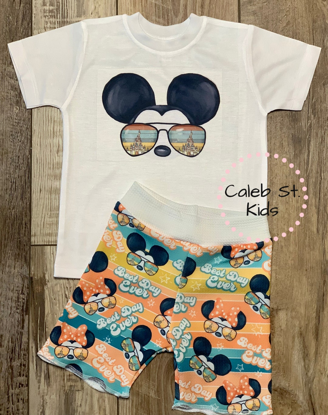 Mickey Shades Baby Boy Disney or Toddler Disney Set / Baby or Toddler
