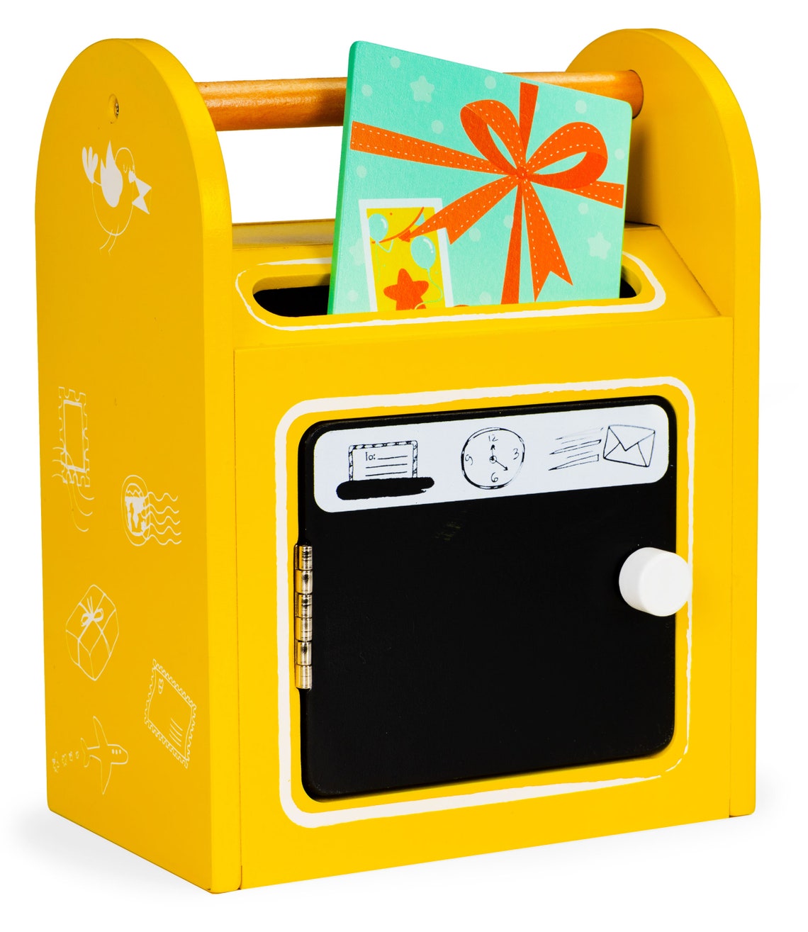 Letterbox Toy for Kids Toy Wooden Mailbox Letterbox Toy Etsy