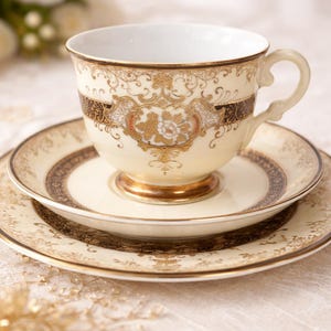 May include: A white ceramic mug with a black handle and the text "But First, Coffee" in a handwritten style. The mug is on a white surface. The mug is approximately 4 inches tall.