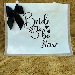 bride to be bag