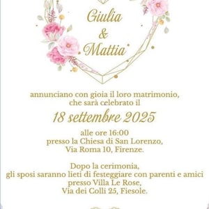 Invito Matrimonio