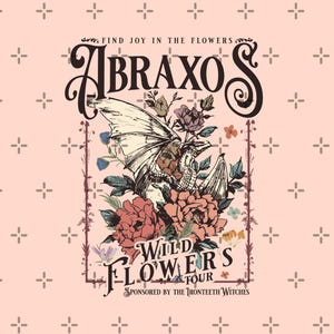 Abraxos Wild Flower Garden Club PNG, Throne Of Glass Dragon Flower Png, Dragon Throne Of Glass Png, Fantasy Book Lover Gift,Bookish Gift Png