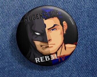Dc Comics Inspired MUGENSTORY double face pin